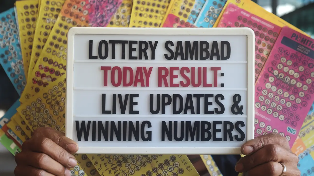 Lottery Sambad Today Result